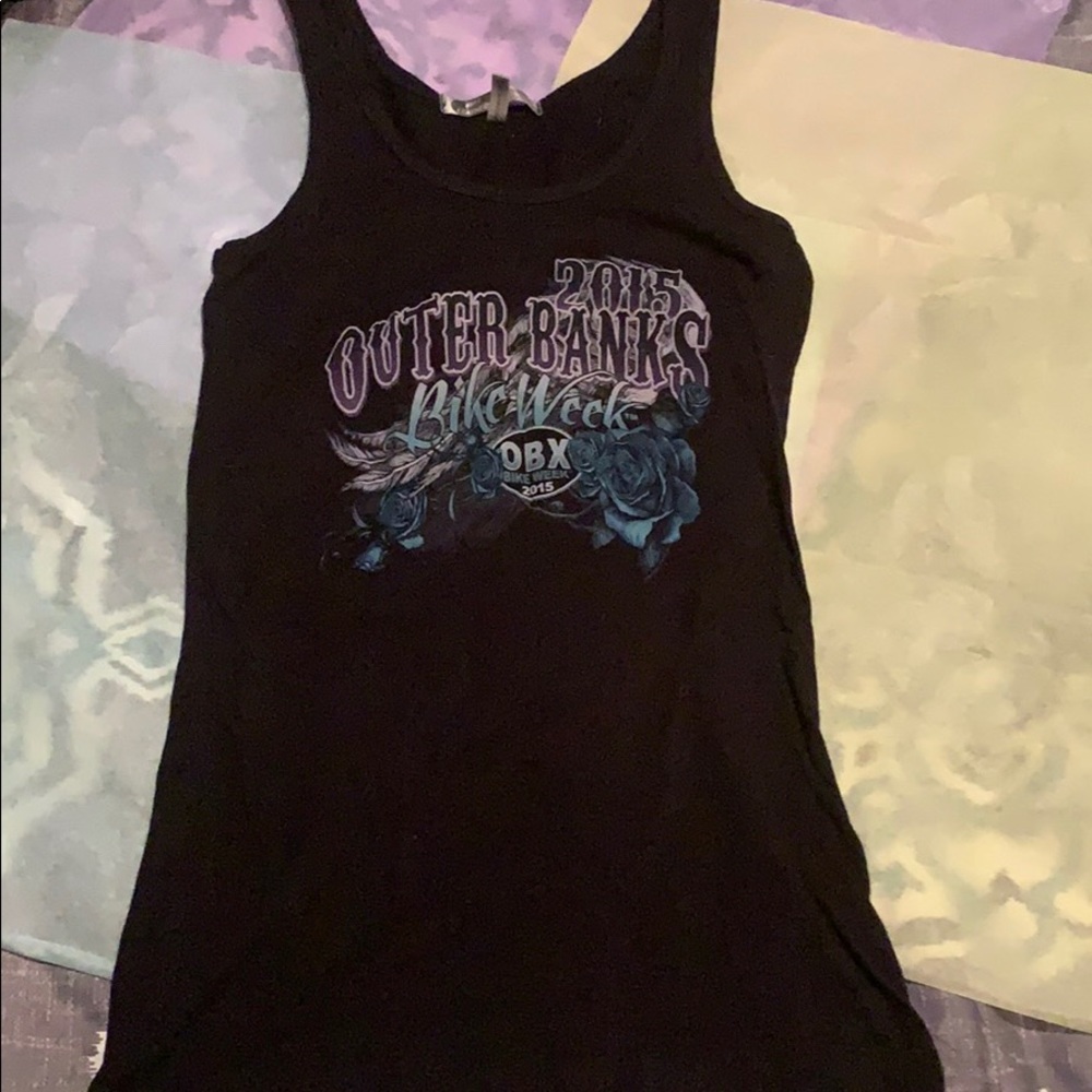 Bike Week Hot Leathers Tank Small